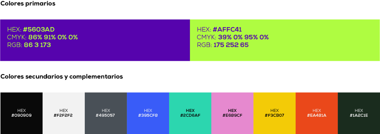 Tikal Dreams colors palette