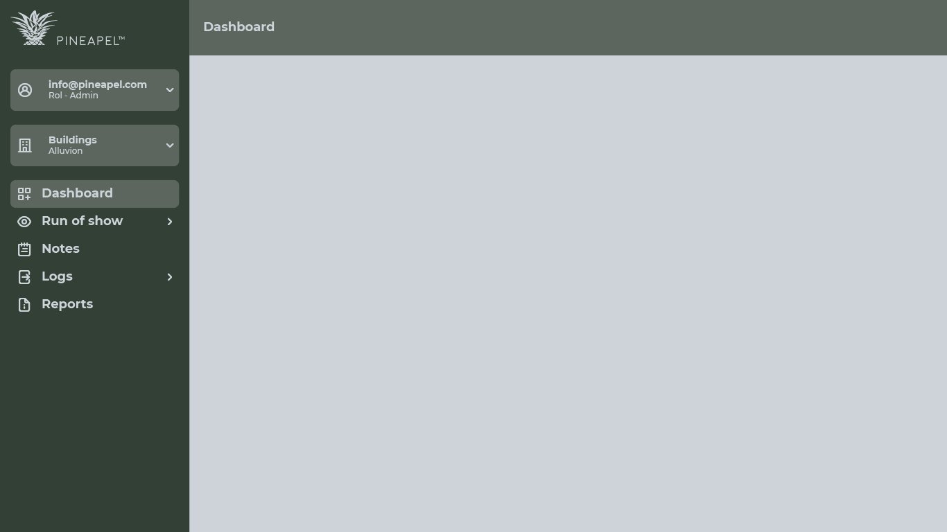 Pineapel Webapp design