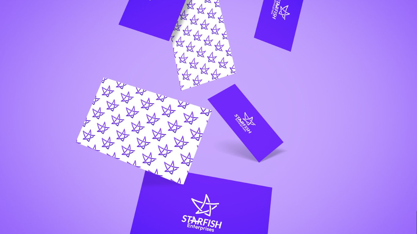 Starfish Enterprises card business mockup