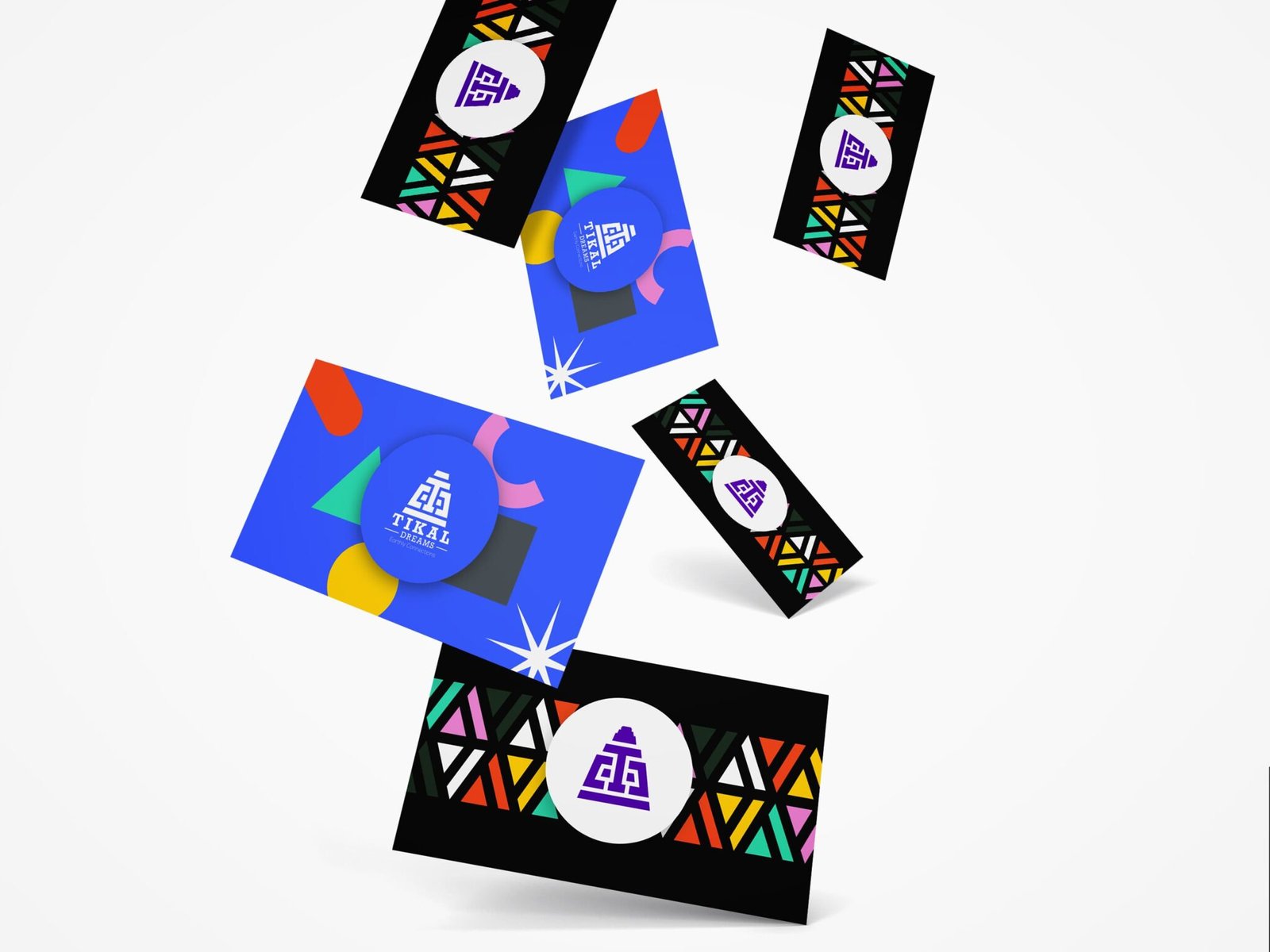 Tikal Dreams card business mockup